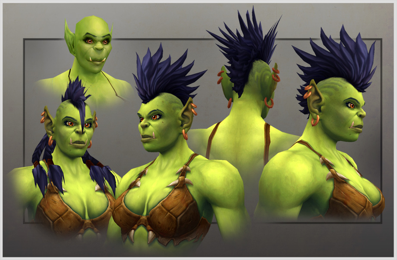 Illustration for article titled World Of Warcraft's New Orc Female: Now 100 Percent Less Stupid